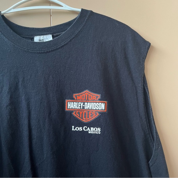 Harley-Davidson Black Sleeveless Shirt - Picture 3 of 5